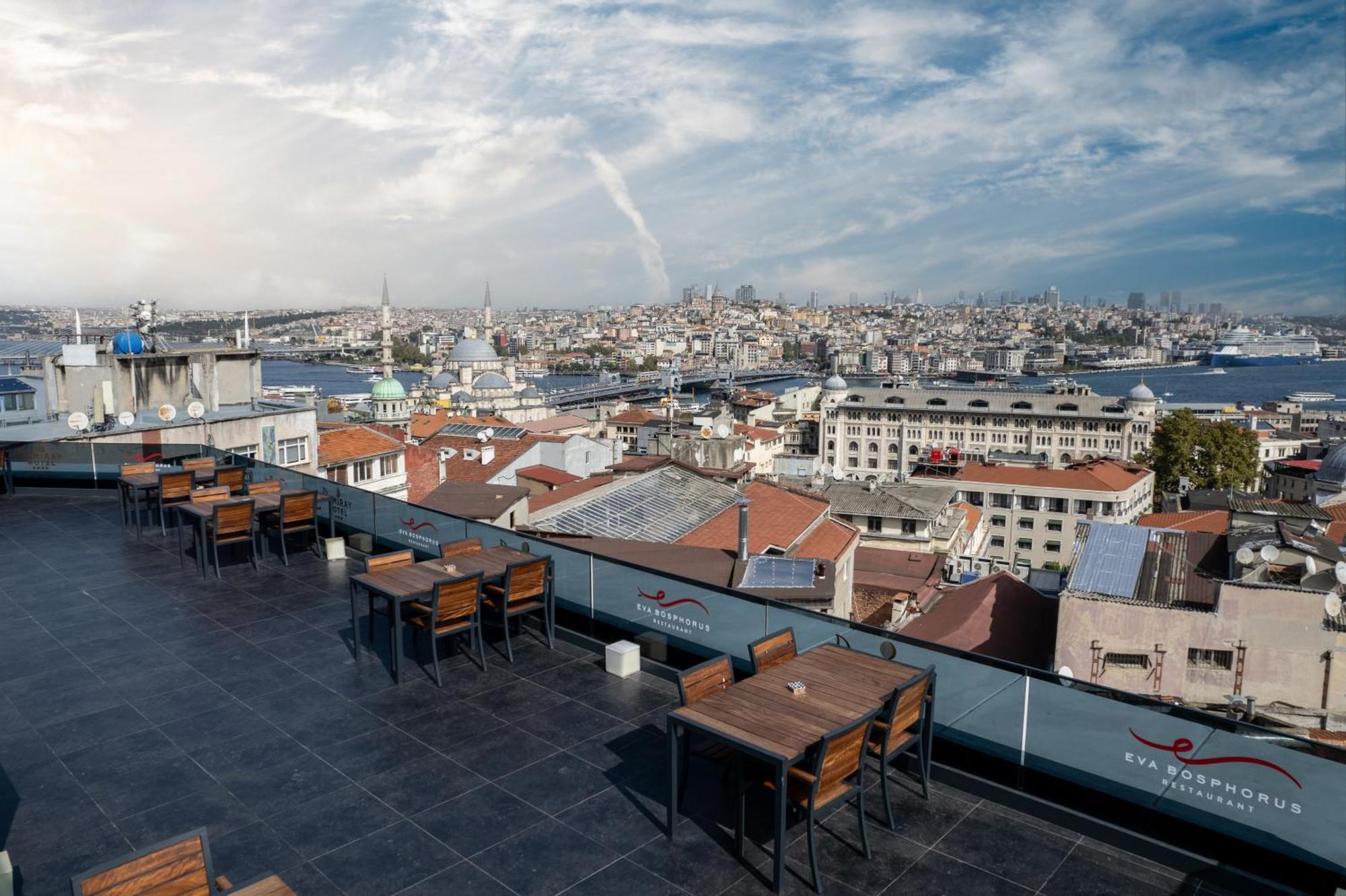 Demiray Hotel Old City Стамбул Екстер'єр фото View from the rooftop